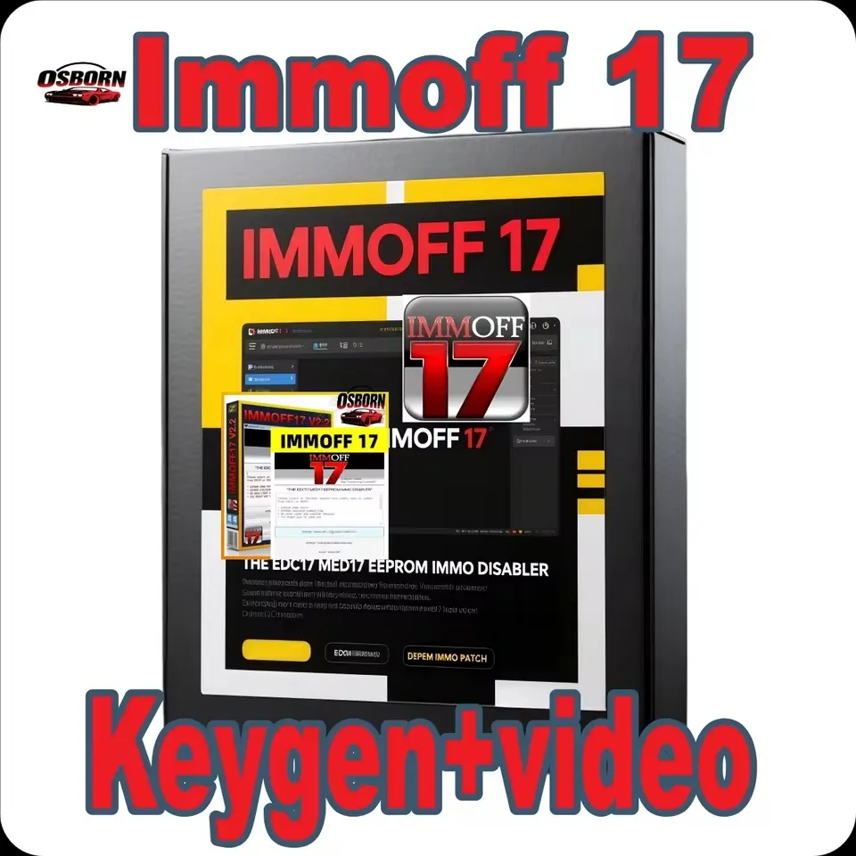 

Oprogramowanie IMMOFF17 IMMO OFF dla KESS KTAG interfejs naprawczy diagnostyka pour voiture czytnik kodów Program Ecu narzędzia