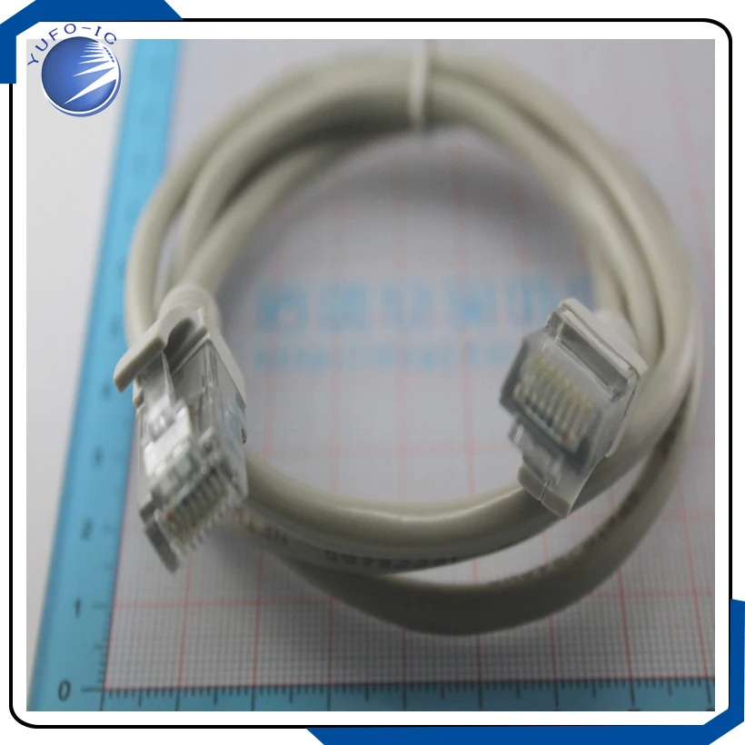 1pcs  Cable 1 meters cable 1M with 2 crystal head