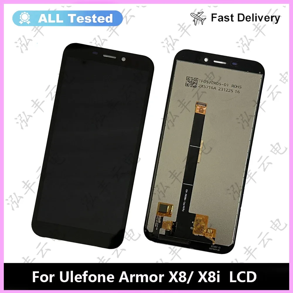 For Armor X13 LCD For Ulefone Armor X3 X5 Pro Armor X8 Armor X8i X9 X10 X11 X12 Pro LCD Display Touch Screen Digitizer Assembly