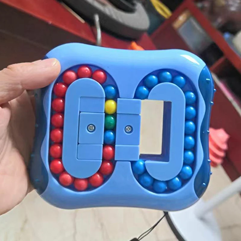 ของเล่นเมล็ดถั่วหมุนเวทมนตร์ สำหรับบรรเทาความวิตกกังวล สมาธิสั้น ลดความเครียด ของขวัญสำหรับวัยรุ่น เด็กชาย เด็กหญิง เกมฝึกสมอง เสริมสร้างไอคิว