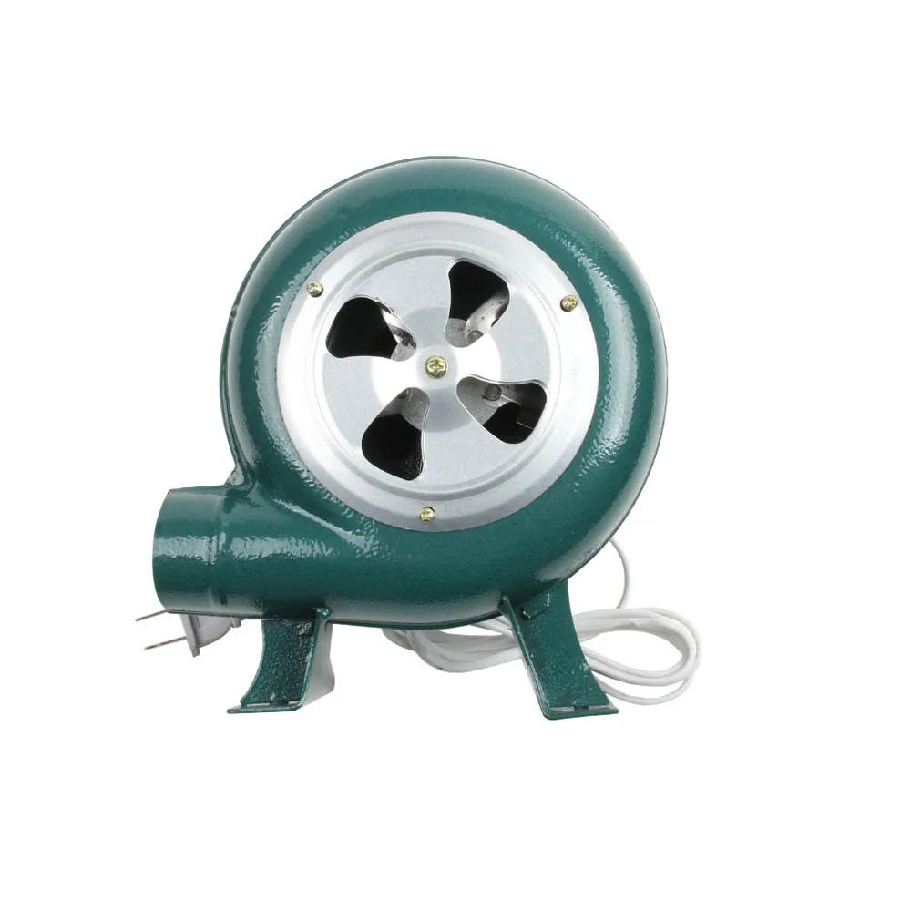 Imagem -02 - Ventilador Centrífugo Pequeno 30w 40w 60 80w ue Plug Adaptador Verde para Churrasco 220v Household 240v do Agregado Familiar Ventilador do Churrasco do Ferro do Ventilador do Agregado Familiar