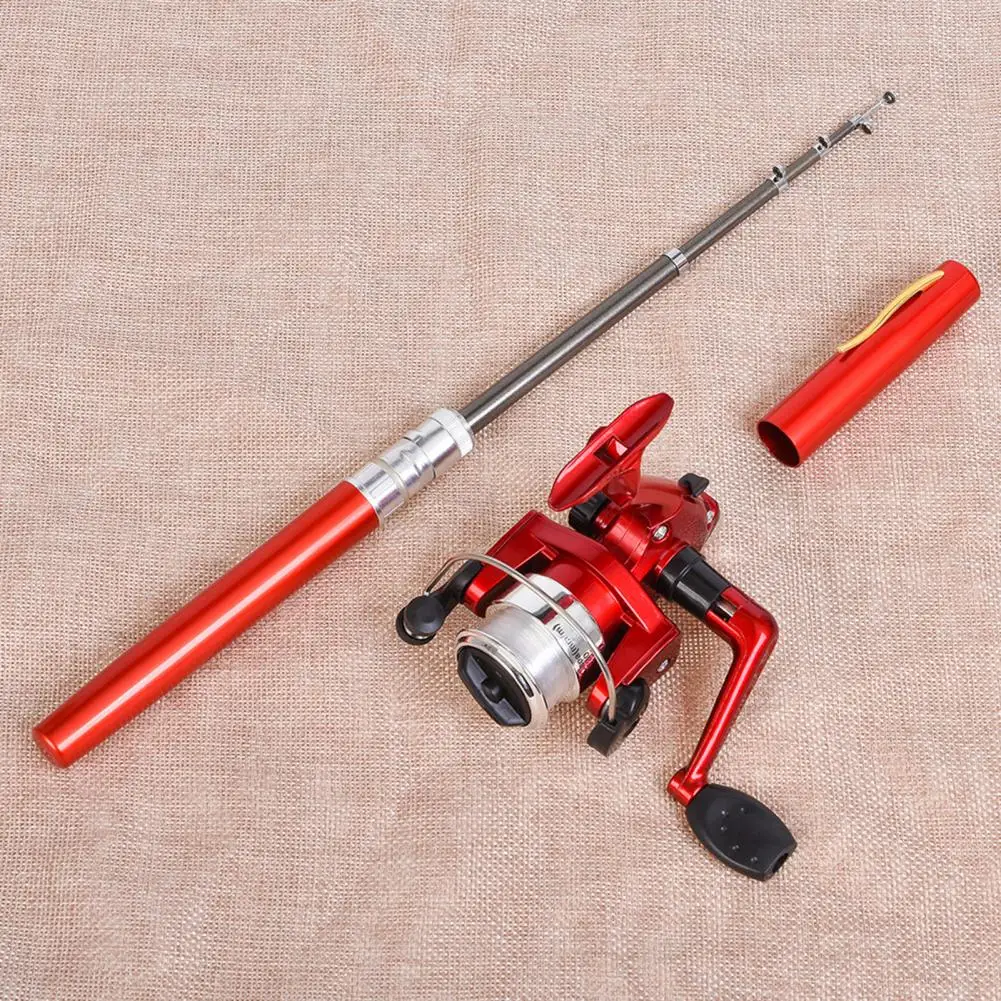 Anti-deformed Mini Size Sturdy Construction Ice Fishing Rod for Travel