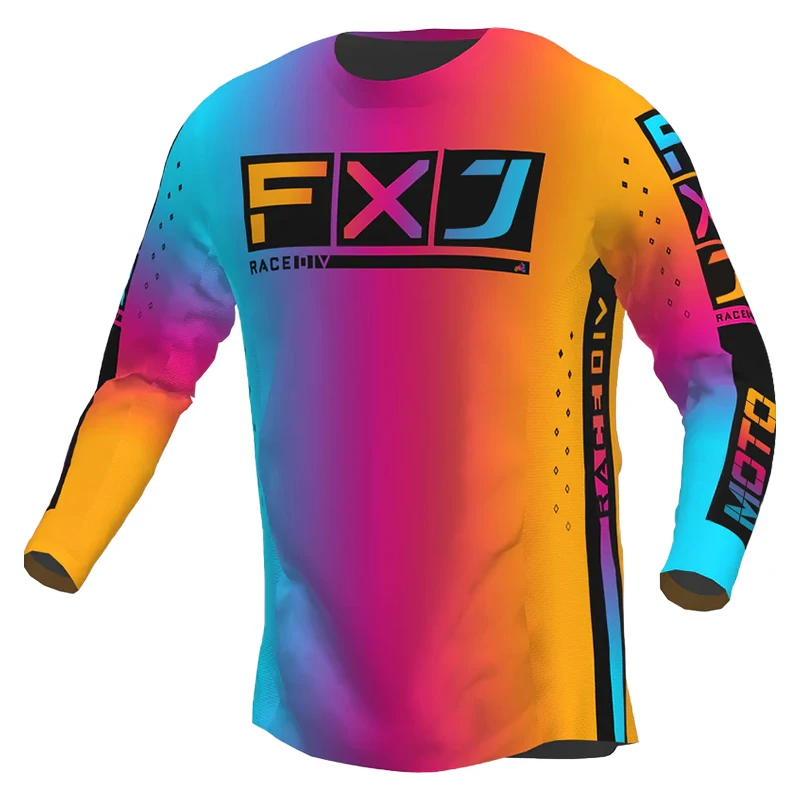 

Off road motorcycle jersey for men and women Customized Motochross Sweatshirt XXXXL Large size Pink blue black green racing mx