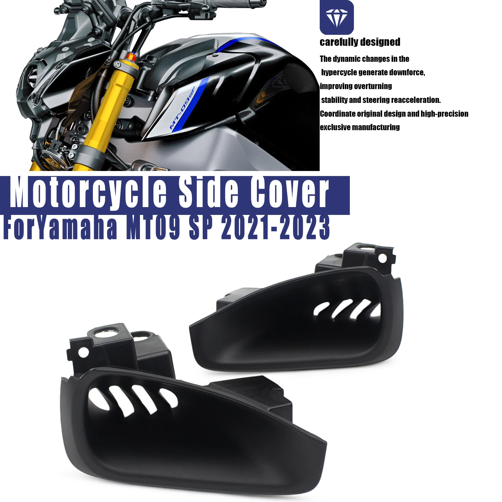 Motorcycle Accessories For Yamaha MT-09 SP MT 09 2021 2022 2023 Left Or Right Air Intake Side Cover Panel Bracket Fairing