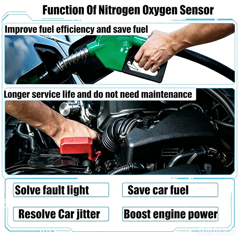 5WK96717A New Nitrogen Oxide Sensor NOx Sensor for Scania Volvo FH FM FL VM 500 Renault Truck 5WK9 6717A 21984358 22219283 view 5