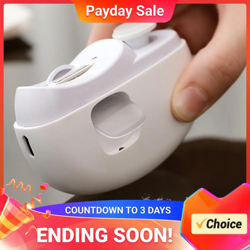 

Multifunctional Nail Trimmer with 2 Adjustable Speeds Cordless Fingernail Cutter with LED Light for Baby Adults Seniors