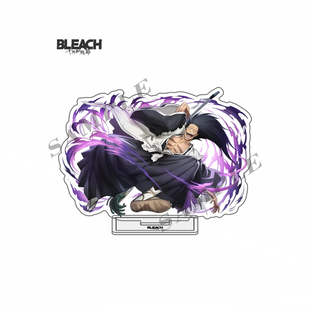 BLEACH Anime New Style Figure Mini Stand Acrylic Character Kuchiki Rukia Inoue Orihime Kurosaki Ichigo Model keychain Gifts view 5