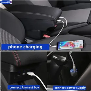 Autoarmablagerungsbox, spezielle Nachrüstteile, Innenzubehör des Autos, Peugeot 2008, Peugeot 208 2019-2024 10 Hauptverkauf Peugut 2008 Zubehör - №5