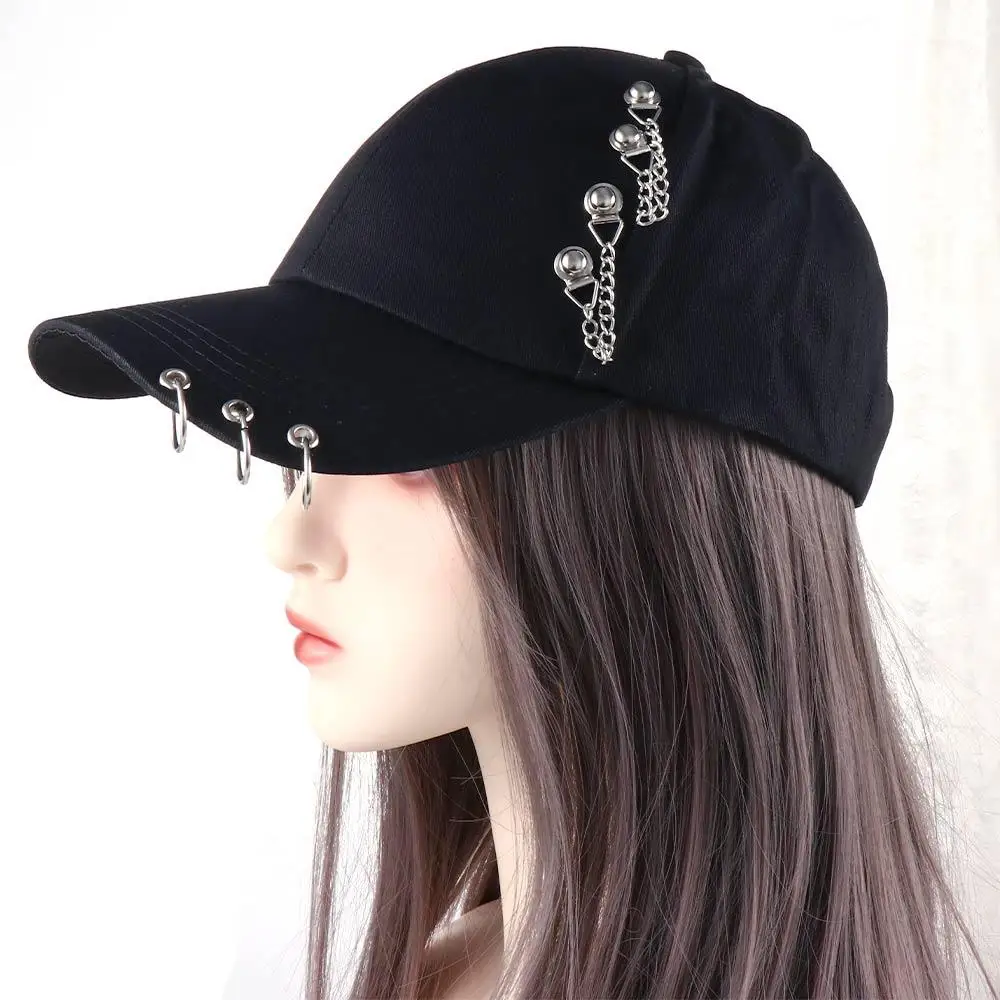 Spring Summer Special Hip Hop Outdoor Trucker Baseball Caps Sport Caps With Rings Sun Hat