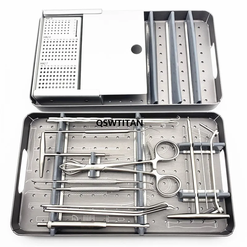Orthopedic Surgical Instrument Small Fragment Surgical Micro Bone Fracture Orthopedic Instrument Set