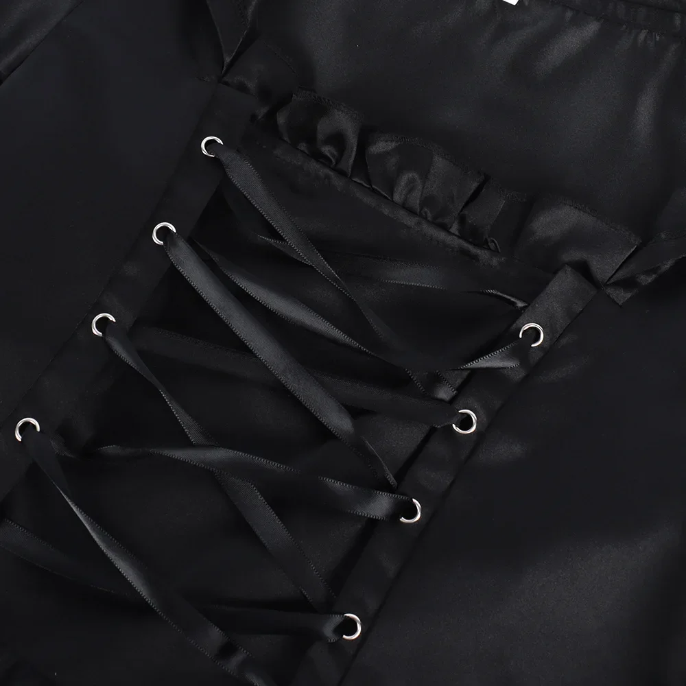 할로윈 마녀 고딕 여성 롱 드레스 코스프레 의상 중세 검은색 후드 드레스 르네상스 무도회 파티 무대 의상