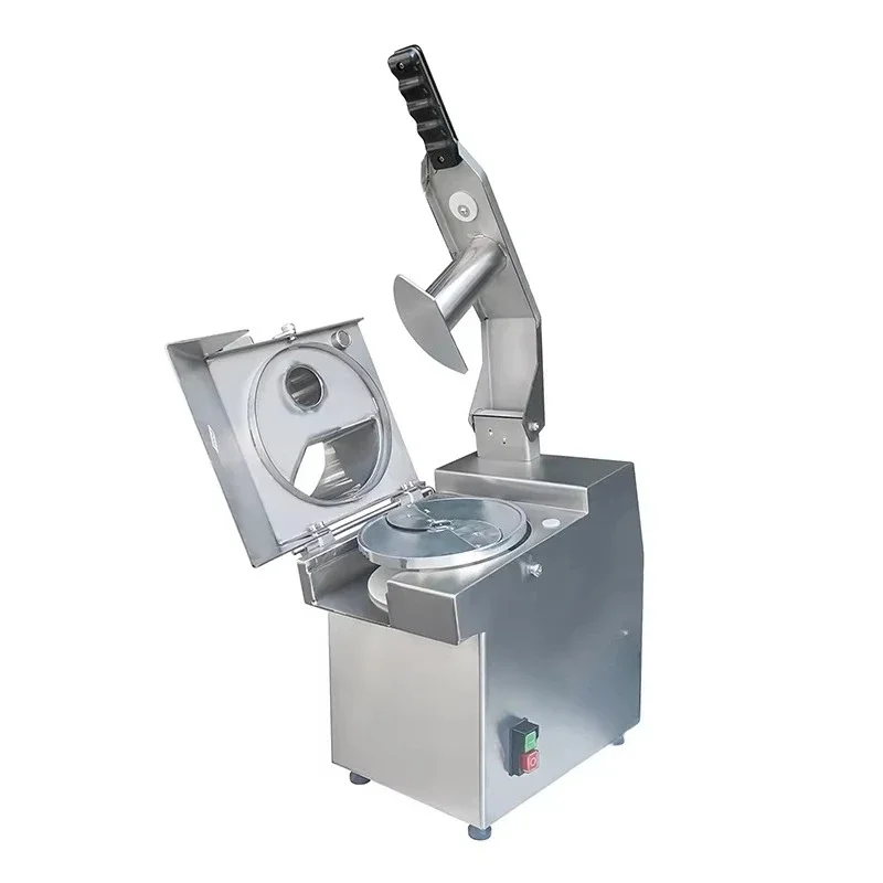 Commercial Multi Function Electric Vegetable Fruit Slicer Shredder Potato Dicer for Restaurant with 6 Blades