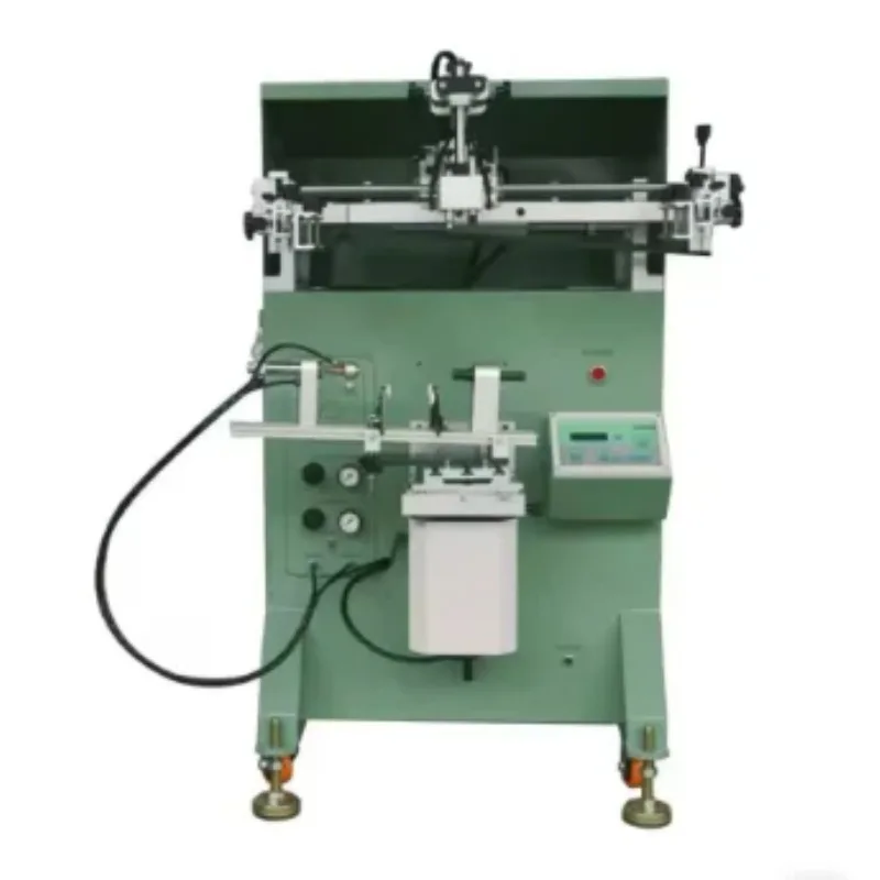 Automatic Paper Cup high precision Silk Screen Printing Machine Curved Screen Printers for Plastic Bottle Glass Bottle