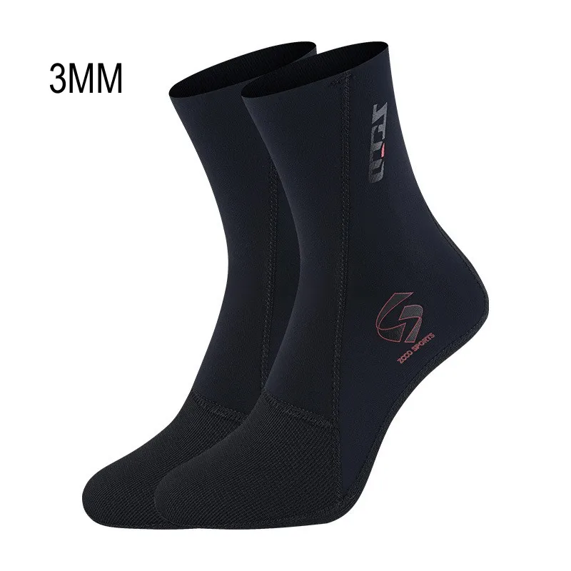 Calcetines de neopreno para pesca submarina, deportes acuáticos, baño, buceo, antideslizantes, para adultos, mantienen el calor, kayak, deriva, playa, natación, 1,5 MM/3MM