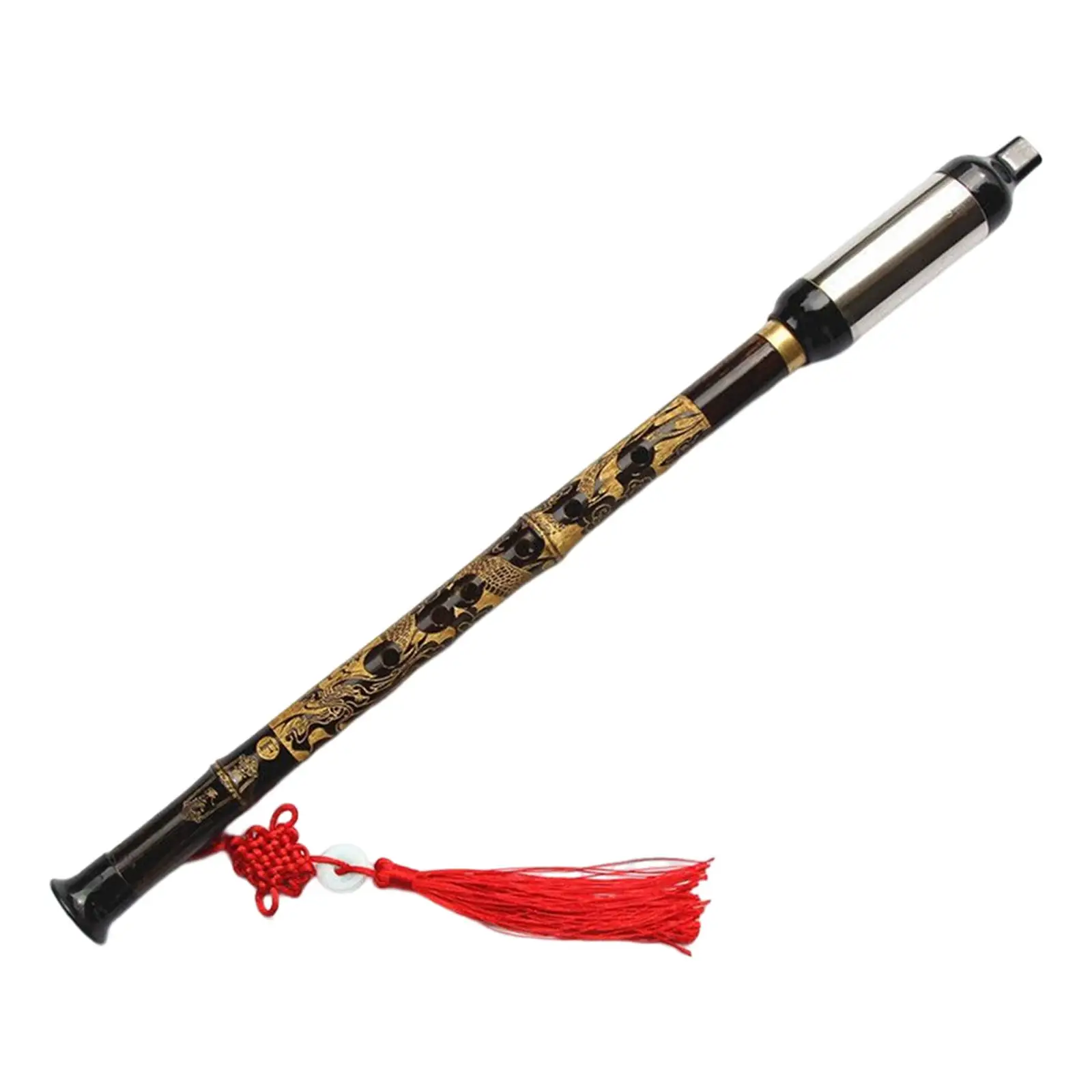 mboo wu Pipes Tune G Vertical Blown Chinese wu Flute Detachable Flute