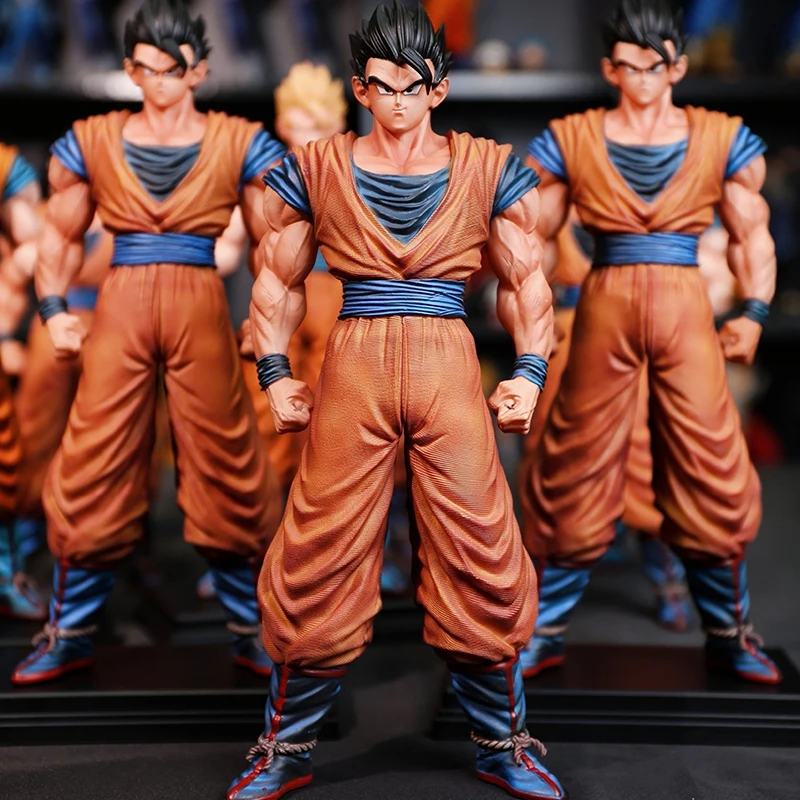 Ct Toy Dragon Ball Z Anime Figur 30 cm Mysterious Goku Super Saiyajin Goku Statue Desktop Display Sammlerfigur Modell Toygift