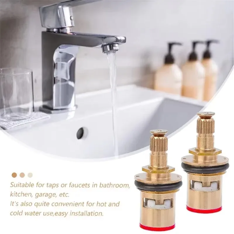 Tap Conversion Kit Kitchen/bathroom Faucet Core Replacement Heads Thread Basin Sink Washer