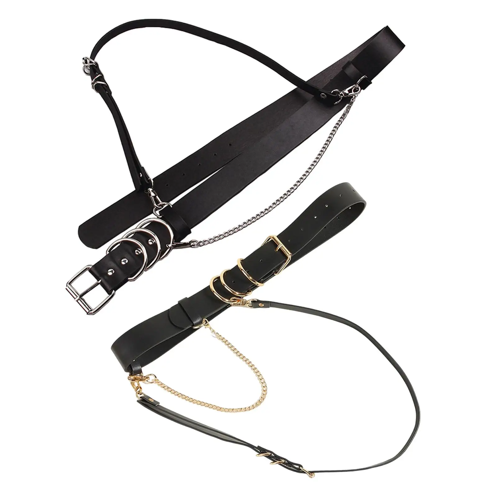 

Ремень для тела в стиле панк, съемный нагрудный ремень для девочек