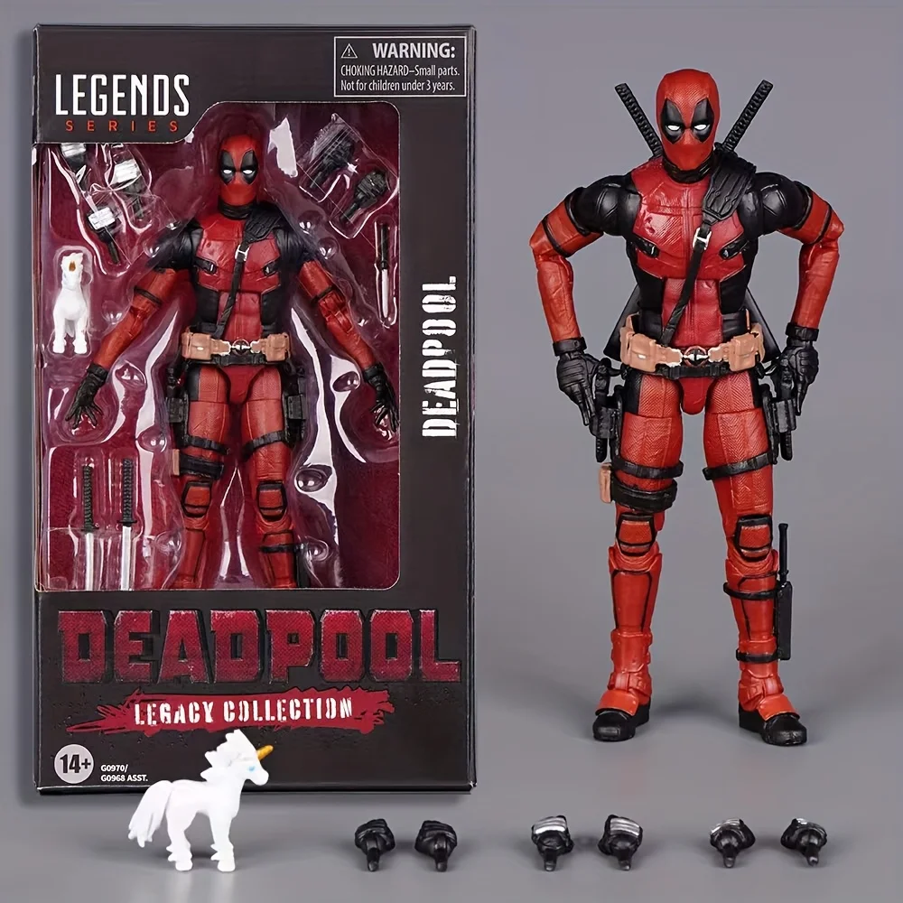 

Marvel High-Quality Deadpool Mobile Handheld Model Figure