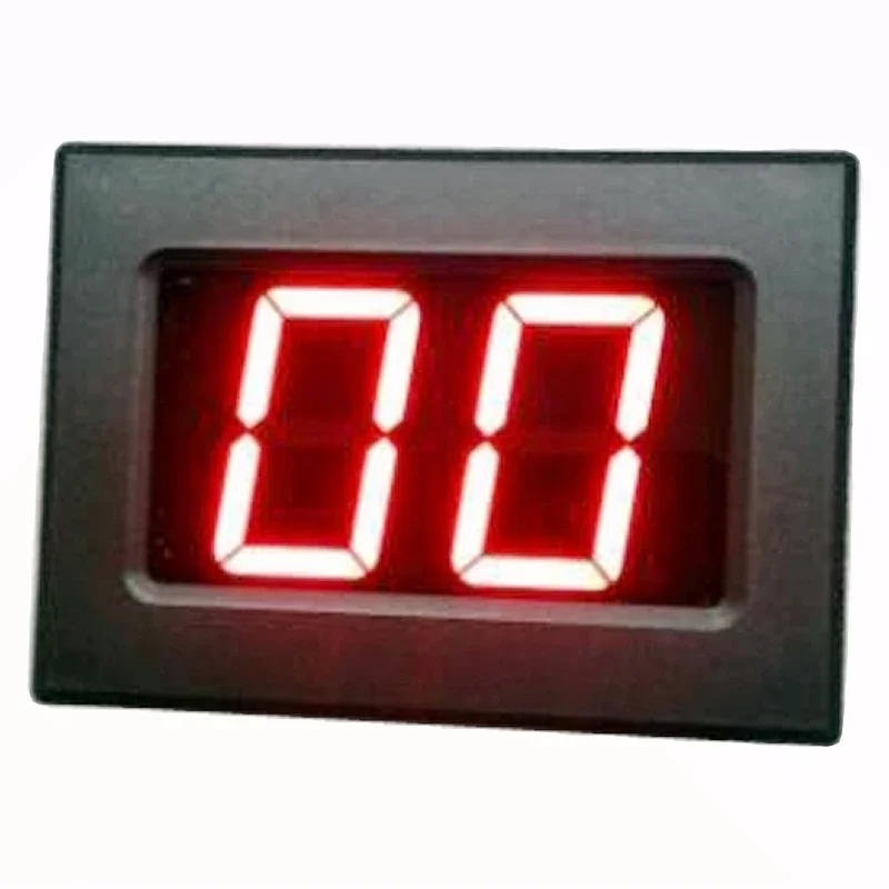 8421BCD Code 1, 2, 3 Static Input PLC Digital Display Embedded Meter (black)