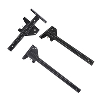 Multi Marking Gauge Aluminum Alloy T-Square Scribing Measuring Tools Removable Limit Gauge Carpenter Mark T-Ruler Measuring Tool