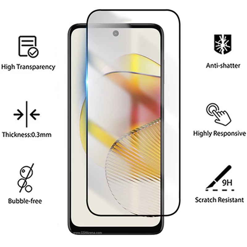 4IN1 Tempered Glass For Motorola Moto G73 G53 G23 Screen Protector Camera Lens Film for Moto G82 G72 G62 G52 G42 G32 G22 Glass