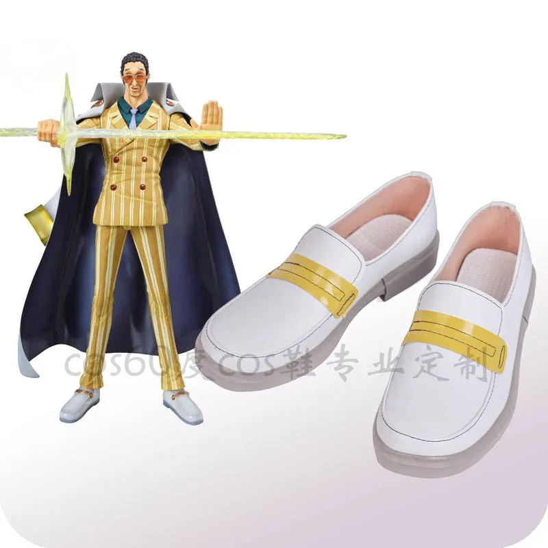 Anime Kizaru Borsalino Scarpe Cosplay Stivali Carnevale di Halloween Accessori per costumi cosplay