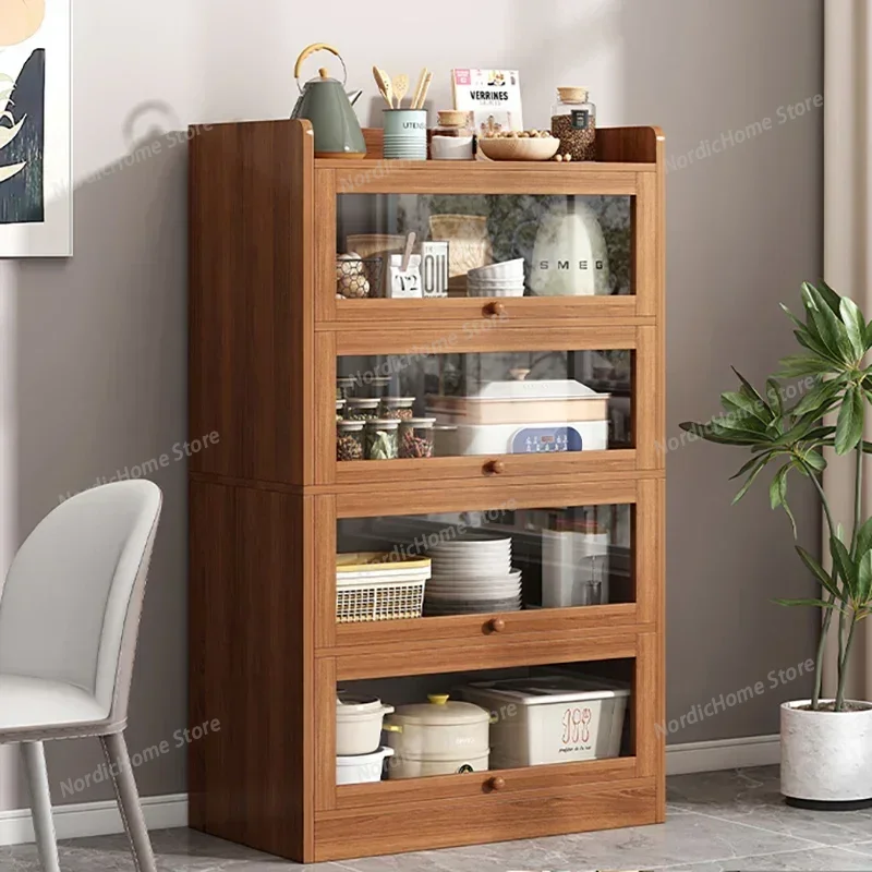 Sideboard Buffet Wheel Modern Living Room Cabinets Kitchen Cabinet Dining Chairs Muble Cuisine Table Credenza Home Furniture
