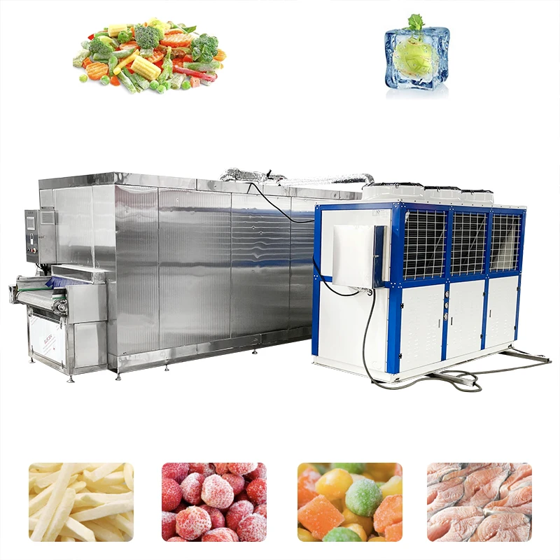 LONKIA Carliflower Broccoli Patatine Fritte Tunnel Quick Iqf Flow r