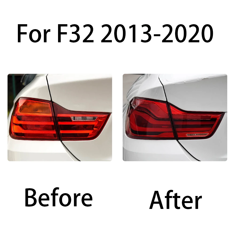 Car Light for Bmw 4 Series F32 Taillight 2012-2020 F33 F36 F82 F83 Tail Lamp Upgraded to M4 Style Led Taillights 4Pcs