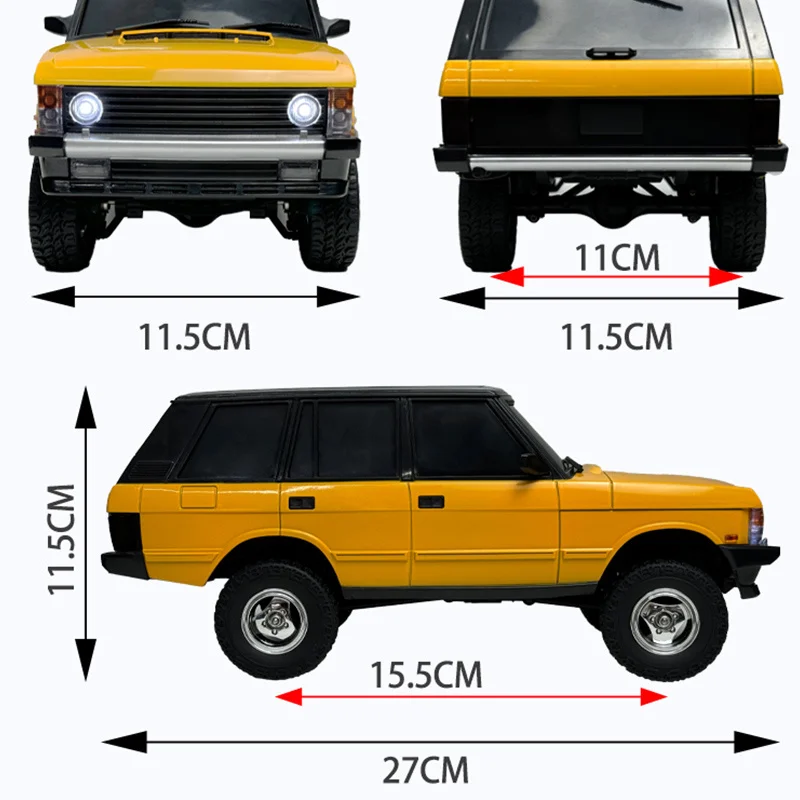 1/18 Ldrc 18401 Op afstand bestuurbaar klimvoertuig 4wd 40 °   Groothoekig klimvermogen voor verjaardagscadeau voor jongens