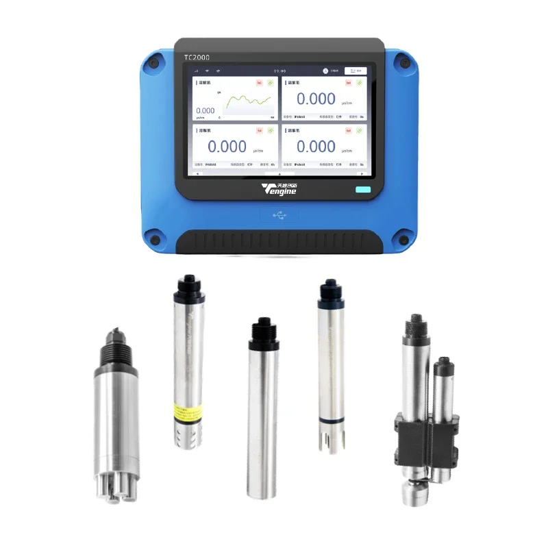 TC2000 Online Multiparameter Water Quality Analyzer Best Price OEM Customizable Test Instrument with PH EC ORP TDS COD Turbidity