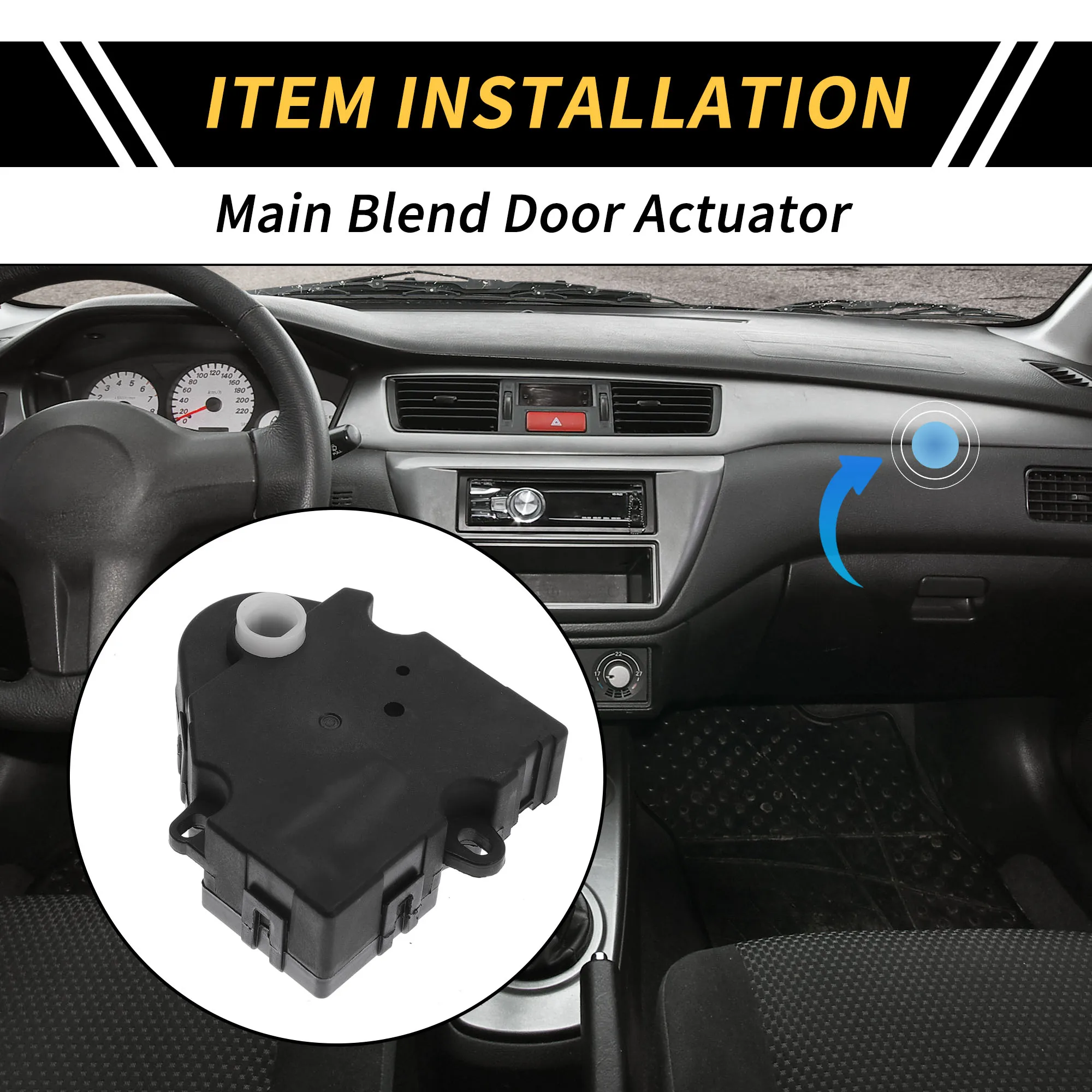 

UXCELL HVAC Air Door Actuator Heater Blend for Cadillac Escalade 1999-2000 No.604116