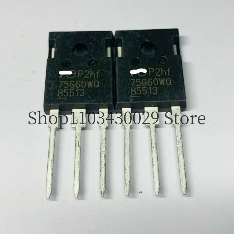 

10Pcs New Original FGW75N60WQ 75G60WQ TO-247 75A 600V IGBT Power Tube