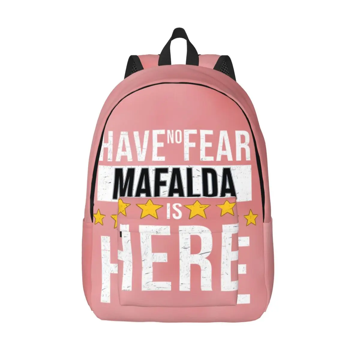 

Gift Cute Sturdy Shoulder Handbag Mafalda Fashionable Girl Boy Rucksack Journey