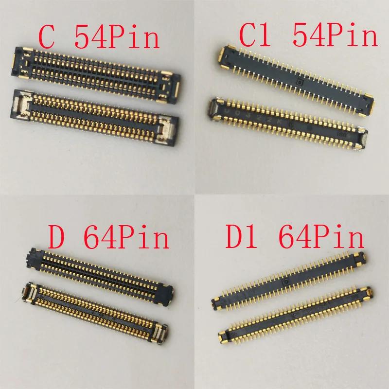 1-20Pcs Usb Charging Lcd Display Screen Plug FPC Connector For Samsung Galaxy S10 Lite G770F A50S A507 A50 A505 34 40 54 64 Pin