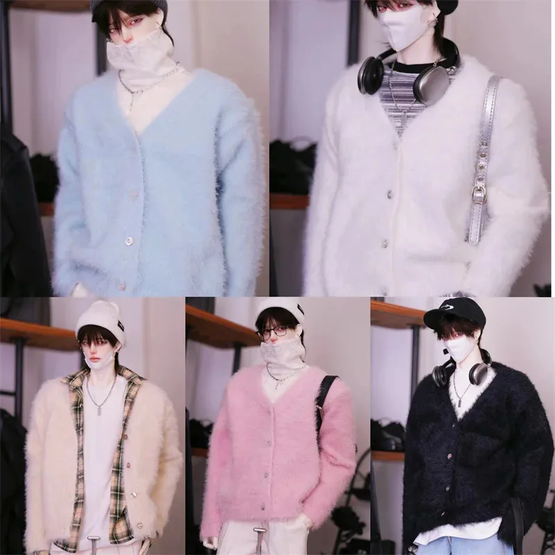 

BJD Doll Clothes For 1/4 Dolls Cardigan ID75 Uncle Size Coat Dolls Clothing Accessories(No Dolls)