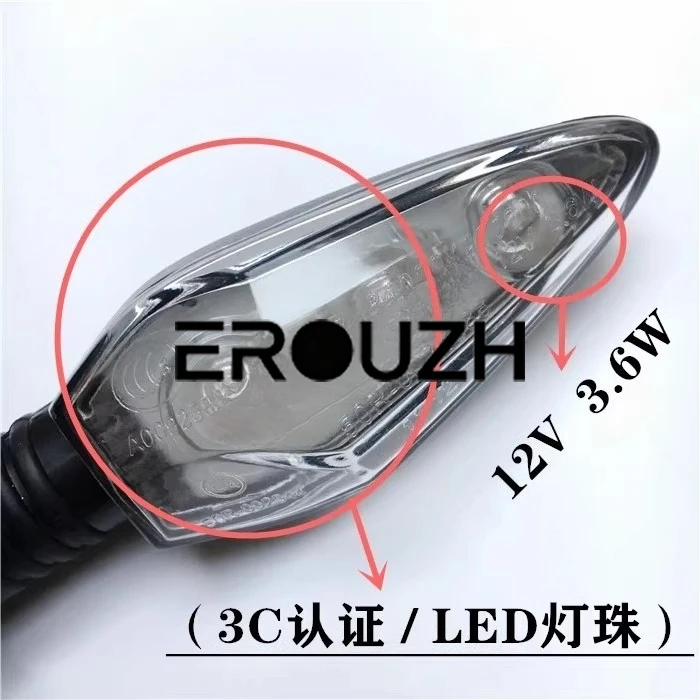 For Benelli Hongbaolong BJ150 Turn Signal Qianjiang Raptor QJ150-26H Front and Rear Turn Signal Turn Light