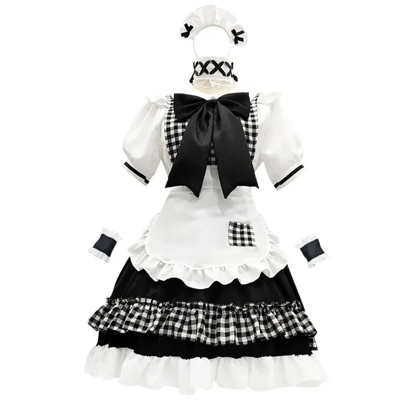 

Japanese Cute Wind Lolita Outfit Sexy Ladies for Women JK Uniform Dress Halloween Party Suit Maid Cosplaya;3,v'5.t;8,