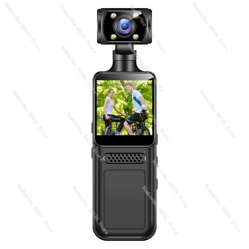 Portable Clip On HD Body Camera With Display Screen Outdoor Pocket Sports Security Recording Device