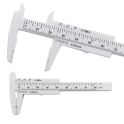 80mm Mini Plastic Sliding Vernier Caliper Gauge Measure Tool Ruler Micrometer Hand Tool