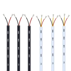 LED Strip Connector Cable 2 3 4 5 6 7 8 Conductor 28 26 24 22 20 18AWG Insulated Automotive Wire For Car Outdoor Light Bar Lamps
