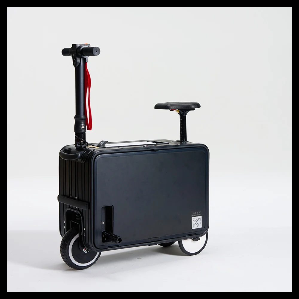 Electric Carrier Bag Electric Travel Suitcase Scooter Boarding Riding Travel Rod Box Electric Riding 20 Inch Luggage Scooter