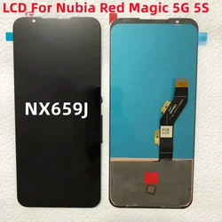 TFT LCD For ZTE Nubia Red Magic 3 3S 5 5G 5S LCD Display Screen Touch Digitizer Assembly NX629J NX659J Replacement