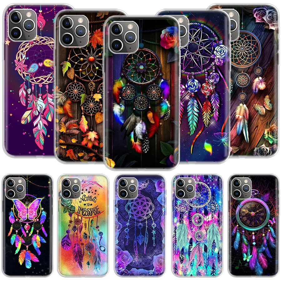 Advanced Rainbow Dream Catcher Phone For Apple Iphone 14 12 13 15 Pro Max Mini 11 16 Plus X XS XR Case SE 2020 Shell Cover Clea