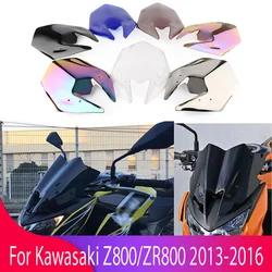 Motorcycle Windshield For Kawasaki Ninja Z 800 Z800 2012-2018 Double Bubble WindScreen Accessories Fairing Deflector