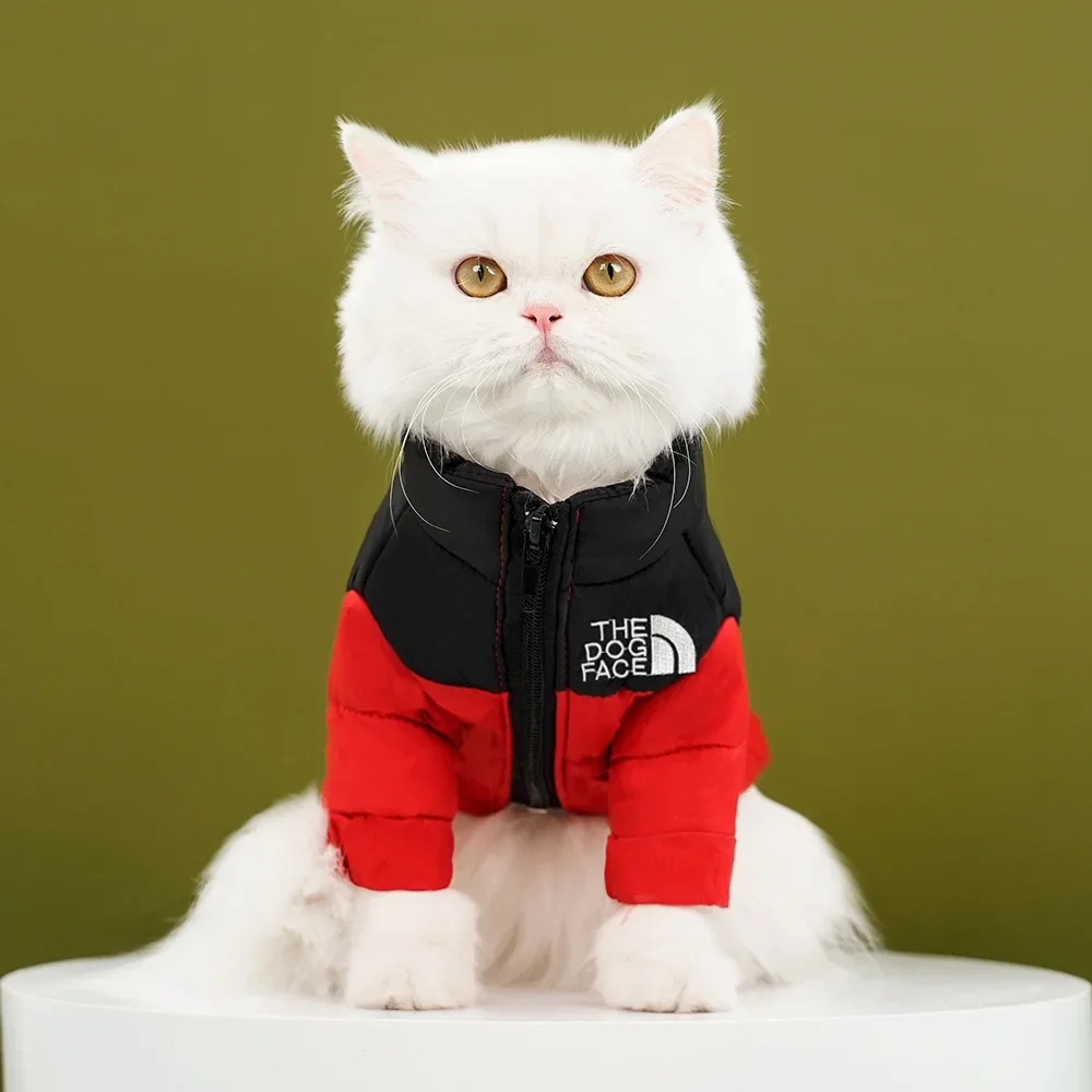 

Pet Dogs, Cats, Clothing for Autumn and Winter Warmth, Cotton Jackets, Down Jackets, Teddy Large, Medium, and Small Dogs