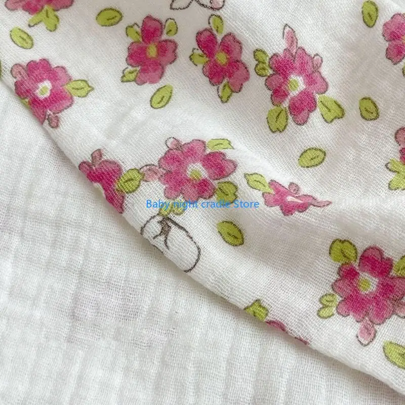 

J2FF Cotton Baby Towel Multifunctional Baby Washcloth Lovely Pattern for Newborns Care