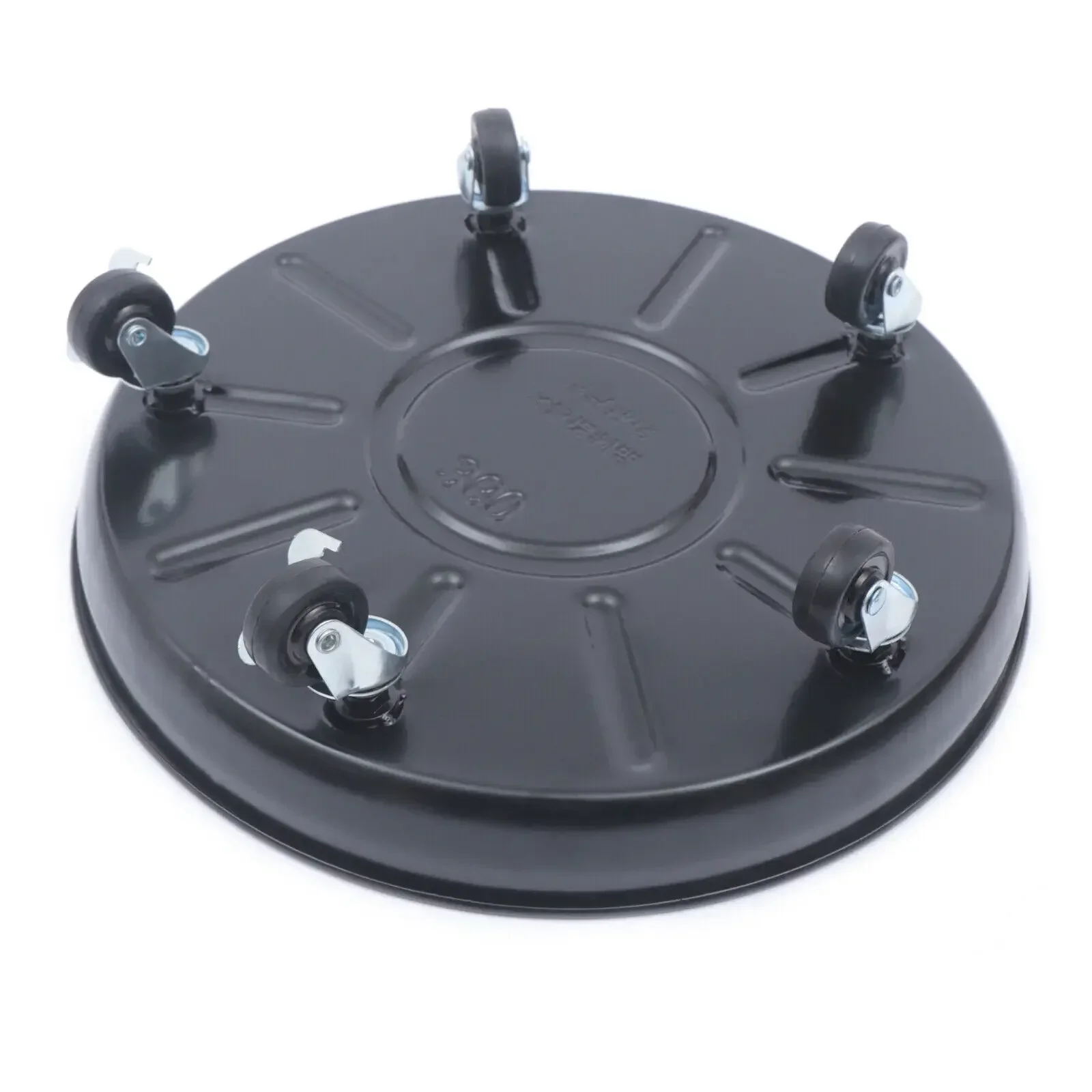 3 * suporte para vaso de flores giratório para plantas resistentes com 5 rodas 14,17"