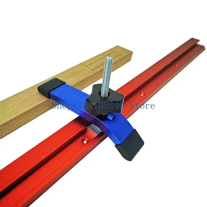 02DC Professional for T Tracks Hold Down Clamp Woodworking Great for CNC Router Clamp with Routers Drill Presses Table Saws J